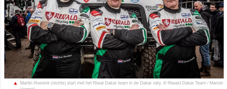 Kwakkel en Roesink gaan toch weer van start in de Dakar rally