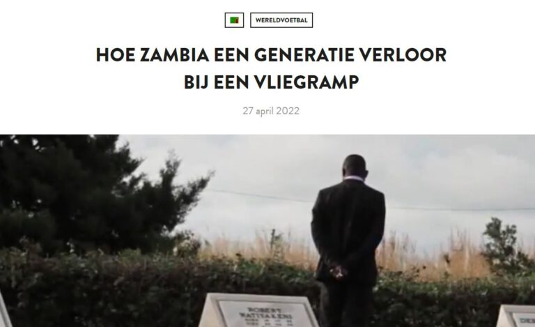 Hoe Zambia een generatie verloor bij een vliegramp [Staantribune]