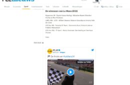 24 Uur van Le Mans RTL Nieuws